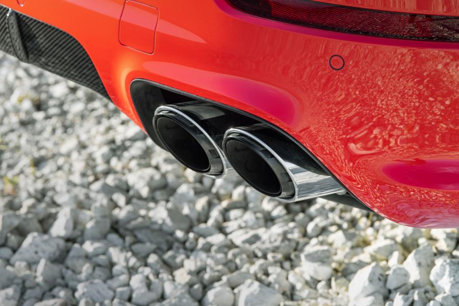 Детали экстерьера Porsche Cayenne Turbo Coupe 2019 года  (NA) (фото 33 из 40)
